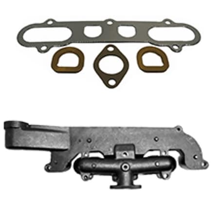 Aic Replacement Parts AT22610 Gas Exhaust Manifold w Gasket Set Fits John Deere 2010 T13384-GSKTSET